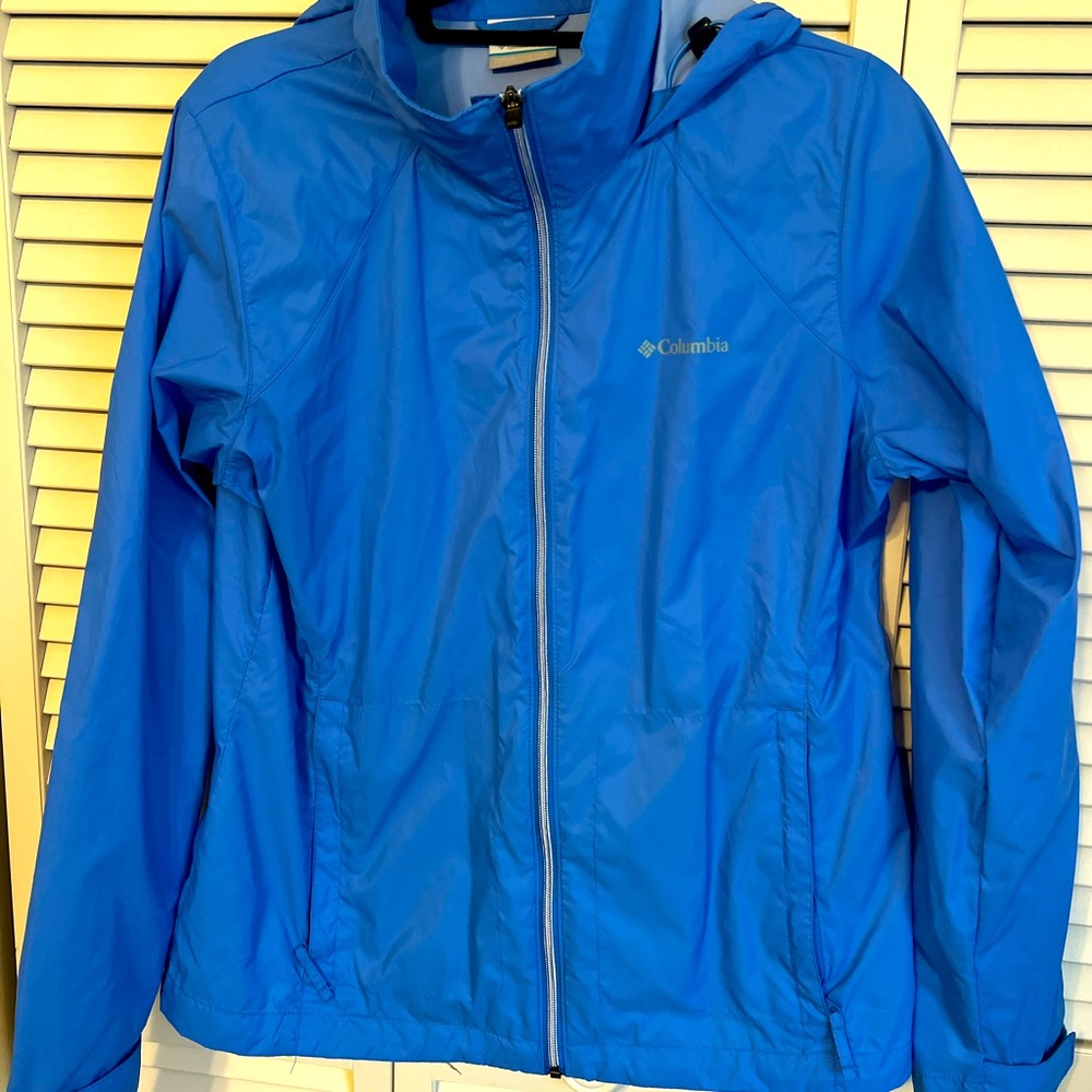 Columbia rain jacket size large EUC
